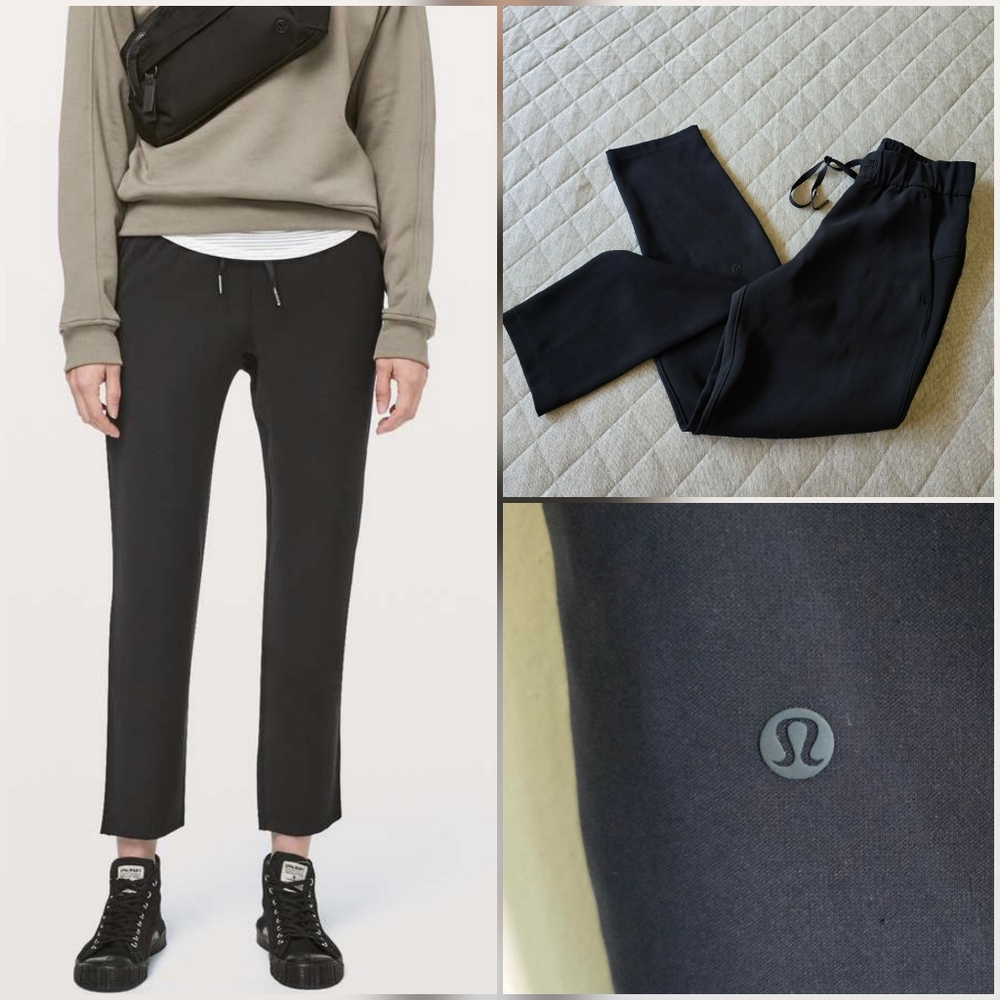 Lululemon On the Fly Black Pants Size 2
